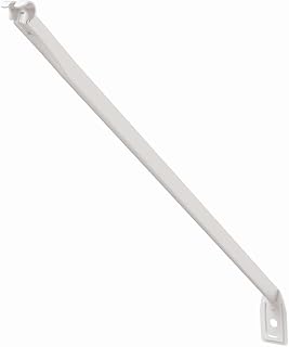 ClosetMaid 21775 12-Inch Support Brackets for Wire Shelving, White,12-pack
