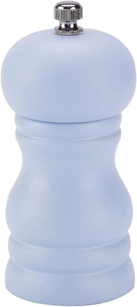 XYWHPGV Salt and Grinder 4.5 Inch Wooden Mills Shakers with Adjustable Coarseness for Seasoning Meal Prep Cooking Dining Blue(186a4 cb7dc 8958a 3bebd 50b1c de294