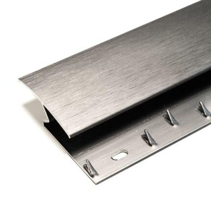 0.9m Superior Brushed Pewter Z Plate/Threshold