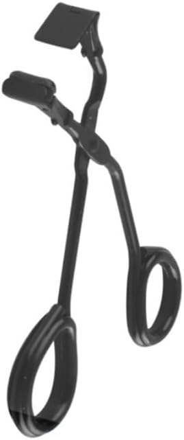 Black Eyelash Curler with Refill Pads, Pinching Mini Lash Curler for All Eyelash Shapes,Eye Makeup Brushes and Tools,Beauty and Personal Care
