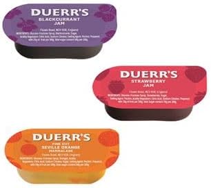 Individual Jam Portions, Assorted Flavours 14g (Pack of 20) by Shop4Choice