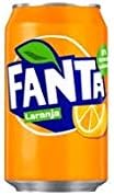 Fanta Orange cans Soft Drinks 330ml x 24