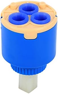 Faucet Cartridge Replacement 35/40mm Ceramic Disc Cartridge for Single Handle Faucet K35A Ceramic Disc Cartridge Water Mixer Tap Inner Control Kitchen Waterfall Faucet Valve