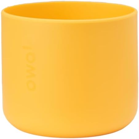 Owala Silicone Water Bottle Boot, Anti-Slip Protective Sleeve Cover for 40-oz FreeSip, Twist, and Flip Stainless Steel Water Bottles, Yellow