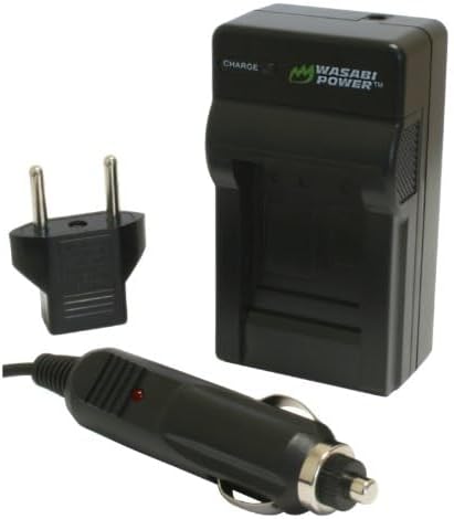 Wasabi Power CAS NP-6L Battery Charger for Generic FHD 1080P 44MP Digital Camera. Compatible with Aasonida, CAMKORY, GREYKA, HOORUAN, IWEUKJLO, lamphle, Lecran, Nsoela, VAHOIALD, YOODEE, and More