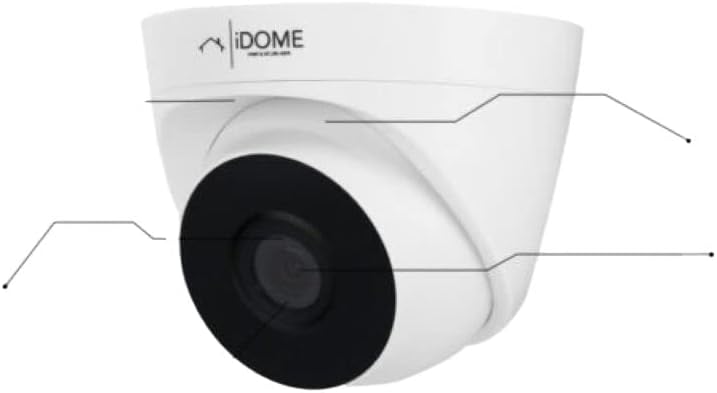 IDOME CCTV HOME SECURITY DOME CAMERA 2MP FULL HD OUTDOOR IR NIGHT VISION 4 IN 1