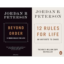 IRIPLEZO Jordan B. Peterson Best Selling Combo Books - 12 Rules For Life An Antidote To Chaos And Beyond Order 12 More Rules For Life Jordan Peterson (Paperback) Mar 2, 2021