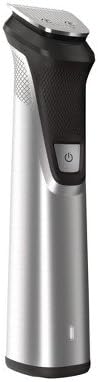 Philips Norelco Multi Groomer MG7770/49-25 Piece, Beard, Body, face, Nose, and Ear Hair Trimmer, Shaver, and Clipper w/Premium Storage, Silver, 2.3