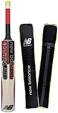 NB TC 600i English Willow Cricket Bat New Balance Cricket Bat Top Grade Short Handle with Free Cover