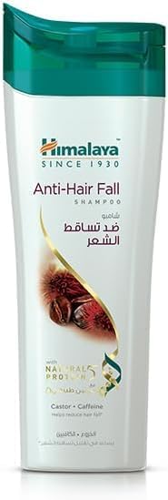 Himalaya Anti-Hair Fall Shampoo with Goodness of Castor Oil and Caffeine, Nourishes Hair, Reduces Hair Fall, 400 ml