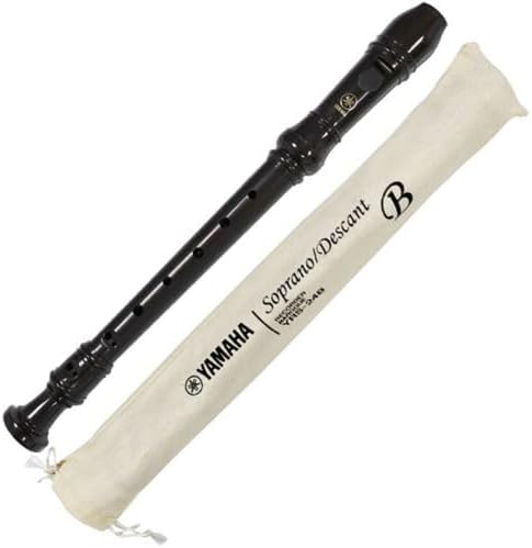 Yamaha YRS2BUK Soprano Descant Recorder with Recorder from the Beginning Book 1