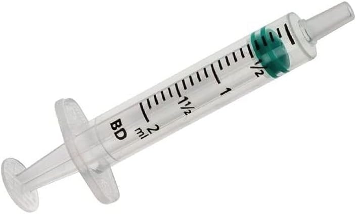 BD 2ml Sterile Disposable Medicine Syringes - 20