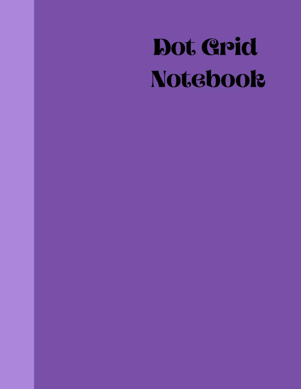 Royal Purple Dot Grid Notebook: Elegant & Versatile | 8.5" x 11" Large Journal | 100 Dotted Pages for Bullet Journaling, Creative Planning, Sketching & Daily Notes