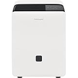 Frigidaire FFAD6022W1 Dehumidifier, High Humidity 60 Pint Capacity Dehumidifier with a Easy-to-Clean Washable Filter and Custom Humidity Control for maximized comfort, in White