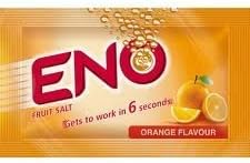 ENO Fruit Salt Fast Refreshing Relief Original Orange Flavor 5GM X 5 Sachets - India