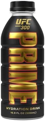 Prime Hydration UFC 300 Lemonade Flavour 500ml, Logan Paul & KSI American Prime Drink - Limited Edition