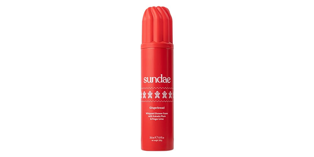 sundae Limited Edition Gingerbread Whipped Body Wash Shower Foam 8.9 fl oz, 265ml