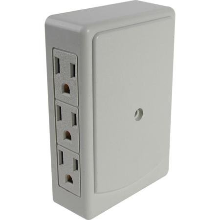 6 Outlet Grounded Wall Tap - 28-21345