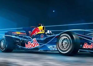 F1 racing car - red bull 2 - A3 Poster