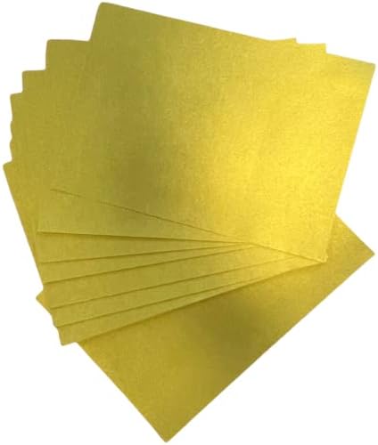 House of Card & Paper A4 Gold Effect Paper 90gsm x 30 Sheets Per Pack