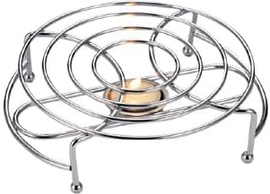 APOLLO Chr Food Warmer Single Round, Multi-Colour, 18x6x20