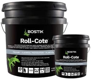 Bostik Roll-Cote High-Performance Moisture Vapor Barrier Coating and Primer 4 Gallon Pail