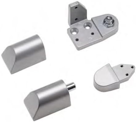 Pacific Doorware Armalite Pivot for Commercial Storefront Door (Choose Hand and Color) (Aluminum-Left Hand)