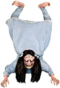 Possessed Wall Hanging Girl Animated Decoration