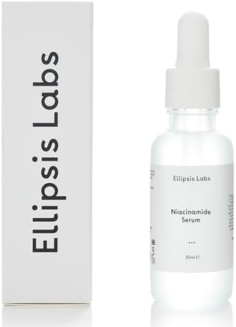 Niacinamide Serum by Ellipsis Labs – Hydrating, Balancing, Skin Barrier Strengthening Vitamin B3 Formula with Oatmeal and Betaine for Radiant, Smooth Skin, Oil Control, Vegan and Cruelty-Free, 30ml