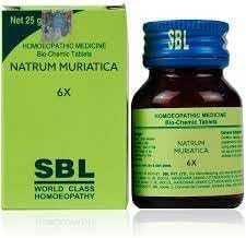 SBL Natrum Mur. 6X (25gm) Pack of 2