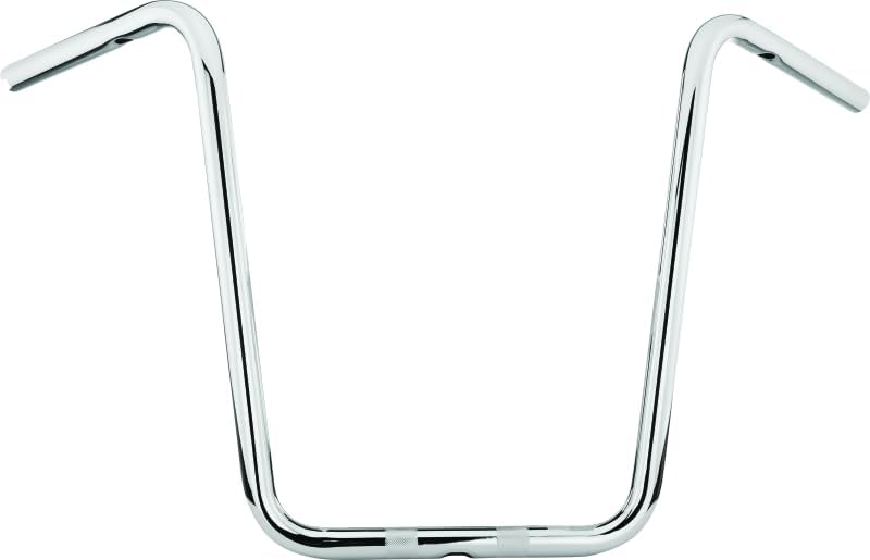 Biker's Choice 402224-FBW-C 1in. Hi-Boy Custom V-Twin Handlebar - FBW - Chrome