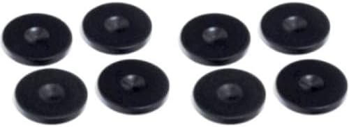 KEF GFS Stand Steel Floor Protectors (Black, Pack of 8)