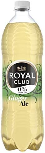 Royal Club Ginger Ale 0% Sugar Soft Drink 1L