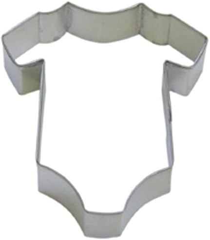 Dress My Cupcake Baby Onesie Cookie Cutter, 4-Inch