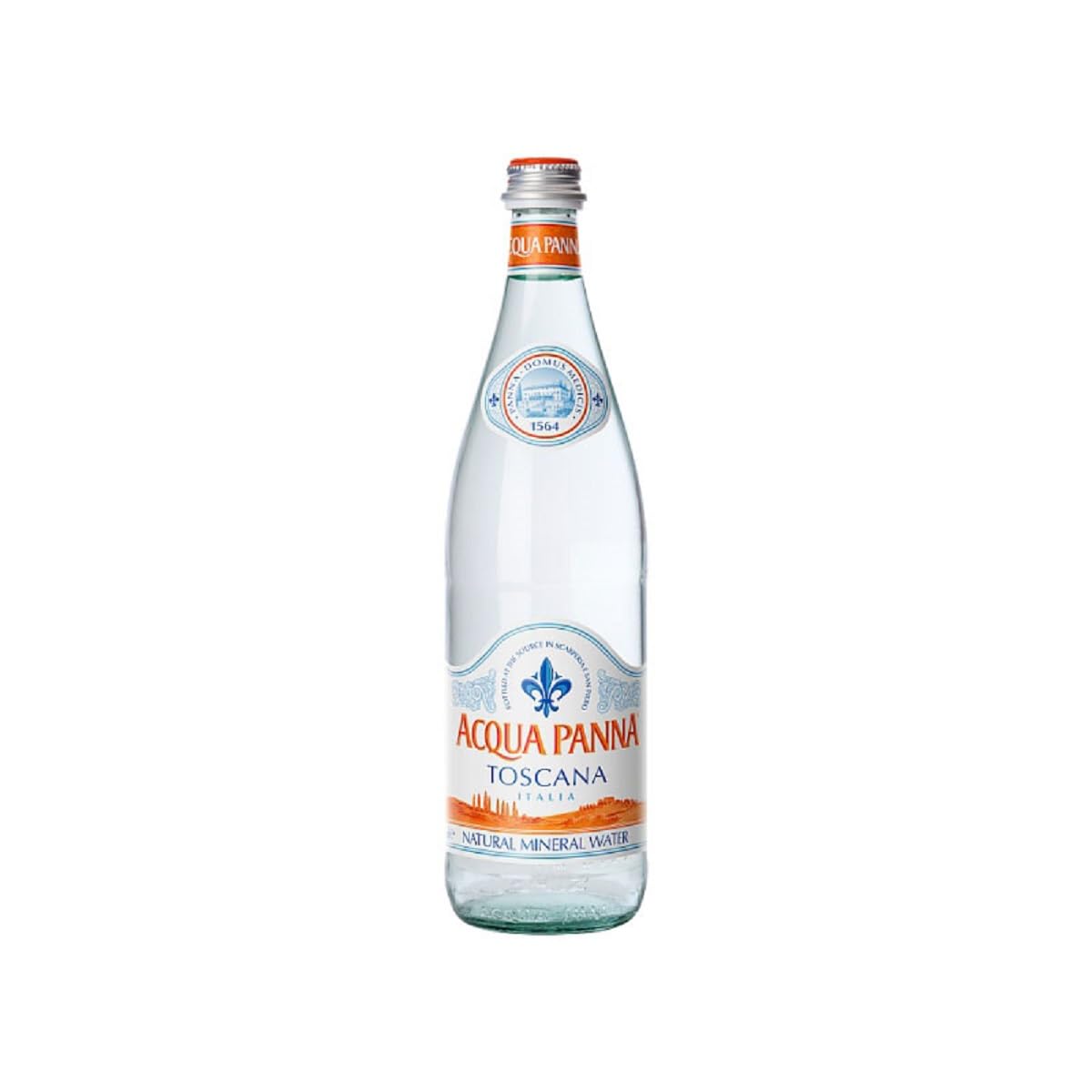 Acqua Panna Toscana Spring Water, 8.8oz Glass Bottle (Pack of 12, Total of 105.6 Oz)