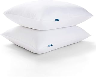 Bedsure Pillows Standard Size Set of 2 - Standard Size Bed Pillows 2 Pack Premium Down Alternative Hotel Pillows Set of 2- Soft and Supportive Dorm Pillows for Side and Back Sleeper
