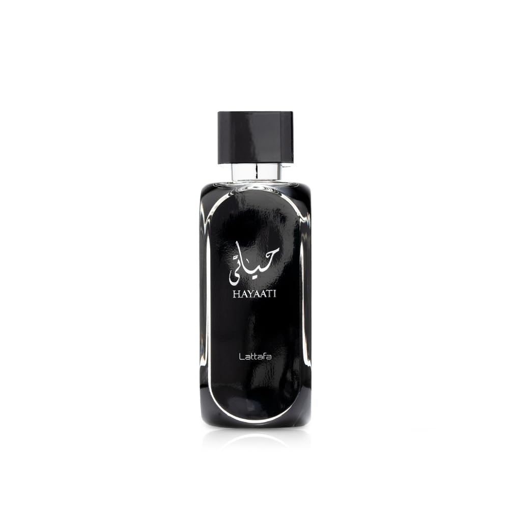 Lattafa Perfumes Hayaati Eau de Parfum Spray for Men, 3.4 Ounce