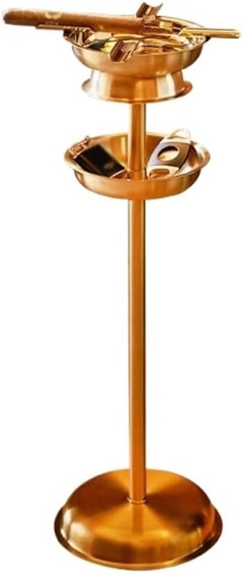 Ashtray Floor Standing Cigar Ashtray Made of Stainless Steel Material, Detachable, Easy to Clean, And Convenient to Move Ashtray On The Table
