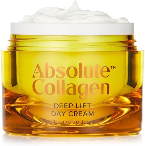 Absolute Collagen Deep Lift Day Cream SPF30 - Hydrating Face Moisturiser with UVA/UVB Protection - Collagen Boosting Formula Increases Skin Elasticity, Evens Skin Tone, Smooths & Firms - Anti-Ageing