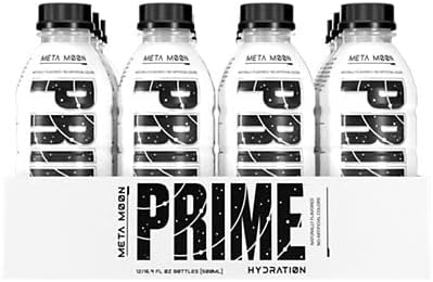 Prime hydration Meta Moon New KSI x Logan Paul Flavour (12 pack) 16.9