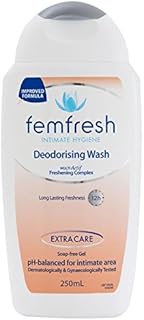 Femfresh Deodorising Wash long lasting freshness 12 hours 250ml product of Australia