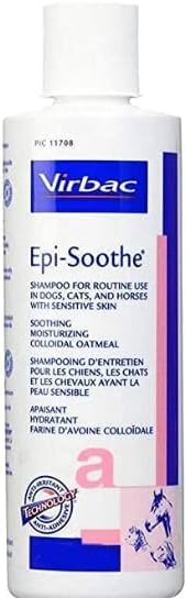 Episoothe - cleansing, moisturizing and soothing pet grooming shampoo for dogs cats horses, 200ml - for irritated or itchy skin