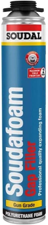 Soudal 130585 Soudafoam Gap Filler-750ml-Gun Grade, N.a
