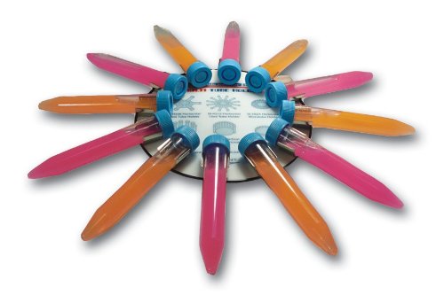 SI-H512 Horizontal Tube Holder for Vortex-Genie 2 and Vortex-Genie Pulse Mixers, Holds (12) 15mL Tubes