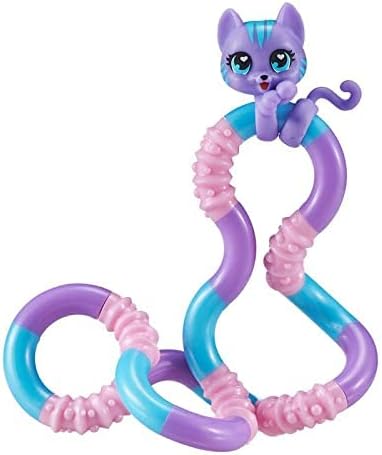 TANGLE Jr Pets Twisty The Kitty - Genuine Fidget Toys Sensory Toy - Twisty Fidget Toy Tangle Fidgets for Kids and Adults - Fidget Toy for School - Gift for Teens and Adults