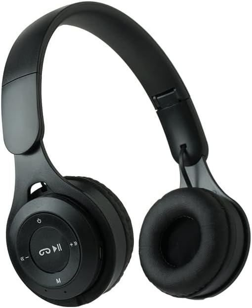 YHO Bluetooth Headphones Over Ear, Wireless Headphones Over Ear,30 Hours Playtime Foldable Lightweight Wireless Headphones,with Built-in HD Mic, FM, SD/TF for PC/Home