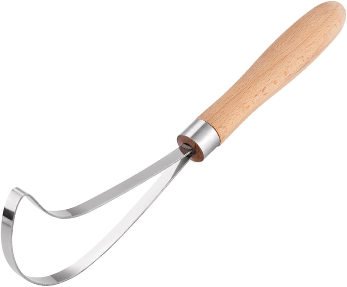 Angoily Coconut Meat Removal Tool Stainless Steel Material for Shredded Coconut or Scaled Removal