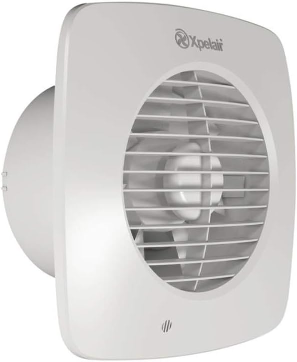 Xpelair XPL93072AW 93072AW Silent Extractor Fan-Timer 150mm, White