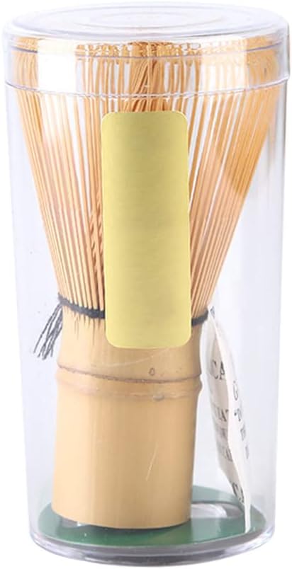 Matcha Whisk Natural Matcha Bamboo Whisk Traditional Tea Powder Whisk for Stirring and Preparing Matcha