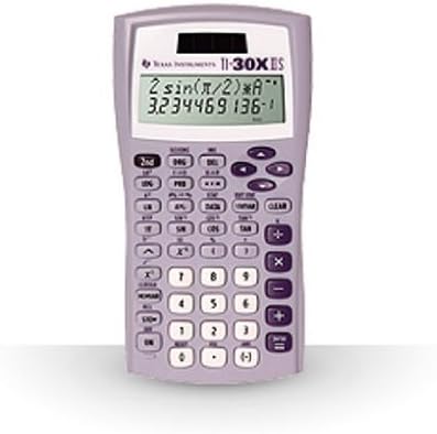 Texas Instruments TI-30X IIS 2-Line Scientific Calculator, Lavender
